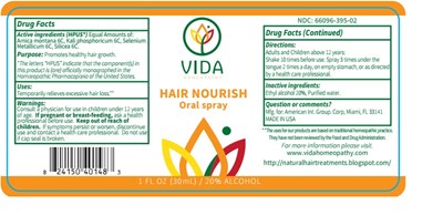 1oz Bottle Label (Hair Nourish Oral Spray)